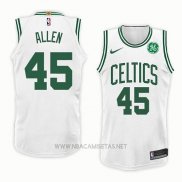 Camiseta Boston Celtics Kadeem Allen NO 45 Association 2018 Blanco