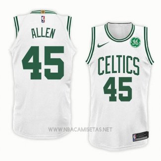 Camiseta Boston Celtics Kadeem Allen NO 45 Association 2018 Blanco