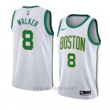 Camiseta Boston Celtics Kemba Walker NO 8 Ciudad 2019-20 Blanco