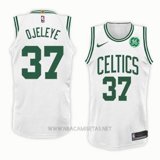 Camiseta Boston Celtics Semi Ojeleye NO 37 Association 2018 Blanco