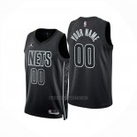 Camiseta Brooklyn Nets Personalizada Statement 2024-25 Negro