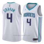 Camiseta Charlotte Hornets Devonte Graham NO 4 Association 2018 Blanco