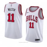 Camiseta Chicago Bulls Derrick Walton NO 11 Association 2018 Blanco