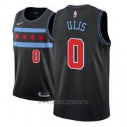 Camiseta Chicago Bulls Tyler Ulis NO 0 Ciudad 2018-19 Negro