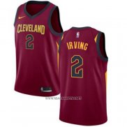 Camiseta Cleveland Cavaliers Kyrie Irving NO 2 Icon 2018 Rojo