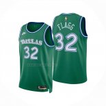 Camiseta Dallas Mavericks Cooper Flagg NO 32 Classic 2025-26 Verde