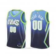 Camiseta Dallas Mavericks Personalizada Ciudad Azul