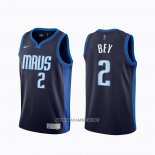 Camiseta Dallas Mavericks Tyler Bey NO 2 Earned 2020-21 Azul