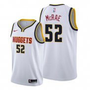Camiseta Denver Nuggets Jordan Mcrae NO 52 Association 2019-20 Blanco