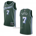 Camiseta Detroit Pistons Killian Hayes NO 7 Ciudad 2022-23 Verde