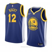 Camiseta Golden State Warriors Andrew Bogut NO 12 Icon 2018 Azul