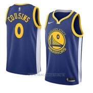 Camiseta Golden State Warriors Demarcus Cousins NO 0 Icon 2018-19 Azul