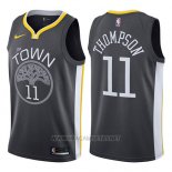 Camiseta Golden State Warriors Klay Thompson Statement 2018 Negro