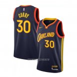 Camiseta Golden State Warriors Stephen Curry NO 30 Ciudad 2020-21 Blanco