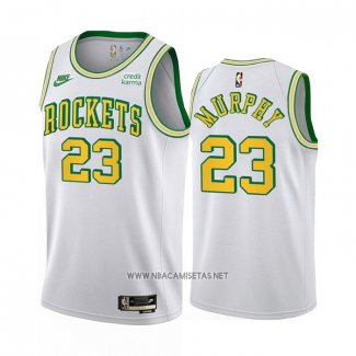 Camiseta Houston Rockets Calvin Murphy NO 23 Classic 2022-23 Blanco