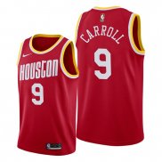 Camiseta Houston Rockets Demarre Carroll NO 9 Classic 2019-20 Rojo