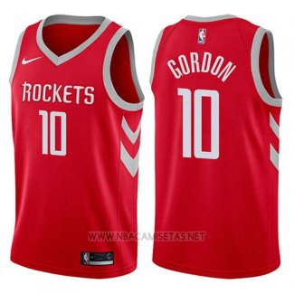 Camiseta Houston Rockets Eric Gordon NO 10 Swingman 2017-18 Rojo