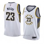 Camiseta Indiana Pacers C.j. Wilcox NO 23 Association 2018 Blanco