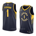 Camiseta Indiana Pacers Lance Stephenson NO 1 Icon 2018 Azul