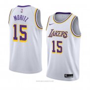 Camiseta Los Angeles Lakers Wagner Moritz NO 15 Association 2018-19 Blanco