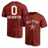 Camiseta Manga Corta All Star 2024 Tyrese Haliburton Rojo