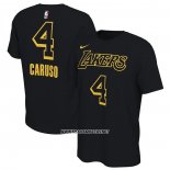 Camiseta Manga Corta Los Angeles Lakers Alex Caruso Negro