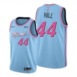 Camiseta Miami Heat Solomon Hill NO 44 Ciudad 2019-20 Azul
