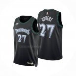 Camiseta Minnesota Timberwolves Rudy Gobert NO 27 Classic 2025-26 Negro