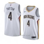 Camiseta New Orleans Pelicans Elfrid Payton NO 4 Association 2018 Blanco