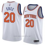 Camiseta New York Knicks Kevin Knox NO 20 Association 2018 Blanco