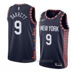 Camiseta New York Knicks R.j. Barrett NO 9 Ciudad 2019-20 Negro
