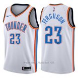 Camiseta Oklahoma City Thunder Terrance Ferguson NO 23 Swingman Association 2017-18 Blanco