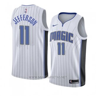 Camiseta Orlando Magic Amile Jefferson NO 11 Association 2018 Blanco