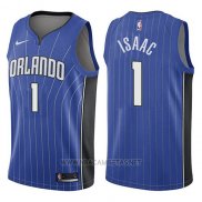 Camiseta Orlando Magic Jonathan Isaac NO 1 Icon 2017-18 Azul