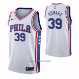 Camiseta Philadelphia 76ers Dwight Howard NO 39 Association Blanco