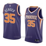 Camiseta Phoenix Suns Dragan Bender NO 35 Icon 2018 Azul