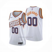 Camiseta Phoenix Suns Personalizada Association 2024-25 Blanco