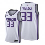Camiseta Sacramento Kings Jabari Parker NO 33 Association 2019-20 Blanco