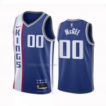 Camiseta Sacramento Kings Javale Mcgee NO 00 Ciudad 2023-24 Azul