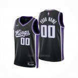 Camiseta Sacramento Kings Personalizada Icon 2024-25 Negro