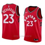 Camiseta Toronto Raptors Malachi Richardson NO 23 Icon 2018 Rojo
