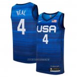 Camiseta USA 2021 Bradley Beal NO 4 Azul