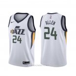 Camiseta Utah Jazz Grisson Allen NO 24 Association Blanco