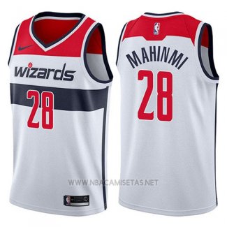 Camiseta Washington Wizards Ian Mahinmi NO 28 Association 2017-18 Blanco