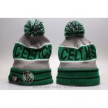 Gorra Beanie Boston Celtics Gris Verde