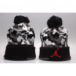 Gorro Beanie Jordan Negro Camuflaje