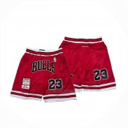 Pantalone Chicago Bulls Mitchell & Ness Just Don 1997-98 Rojo