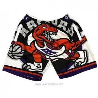 Pantalone Toronto Raptors Mitchell & Ness Big Face Blanco