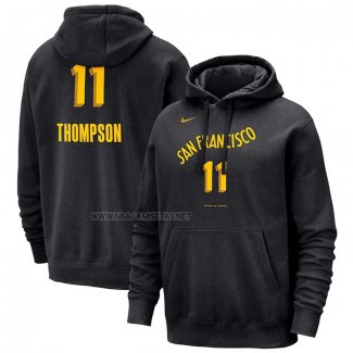 Sudaderas con Capucha Golden State Warriors Klay Thompson Ciudad 2023-24 Negro