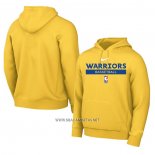 Sudaderas con Capucha Golden State Warriors Practice Performance 2022-23 Amarillo